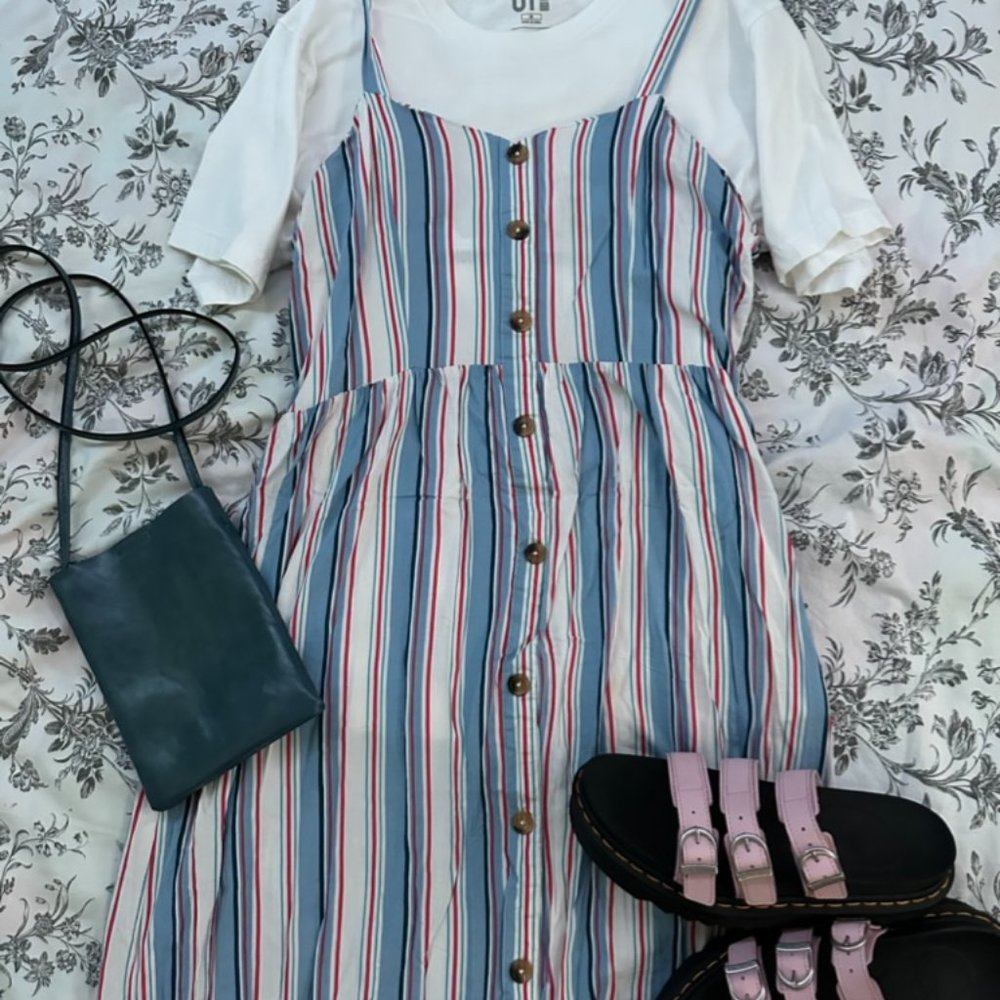 Mid-Length Strappy Sun Dress